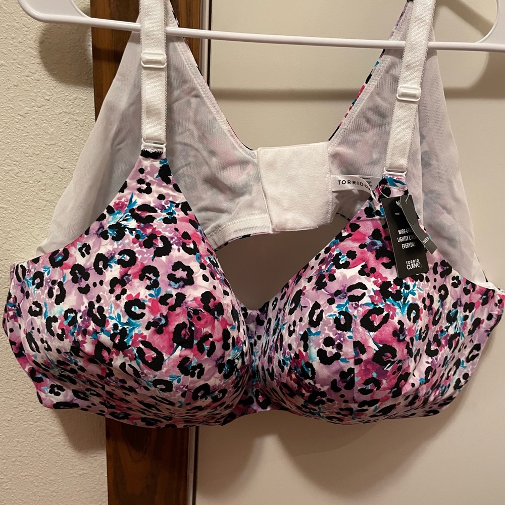 Everyday Wire-Free Lightly Lined Print 360° Back Smoothing® Bra